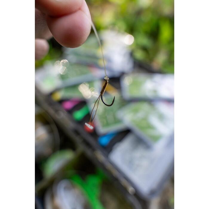 Korum Quickstop Hook Hairs Barbed - 12