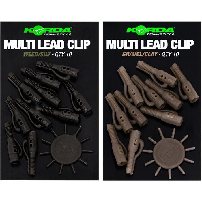 Korda Multi Lead Clip Weed/Silt