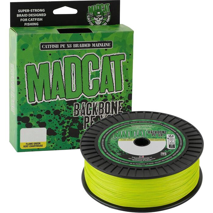 Madcat Backbone 300m 0.45mm 47.7kg Chartreuse