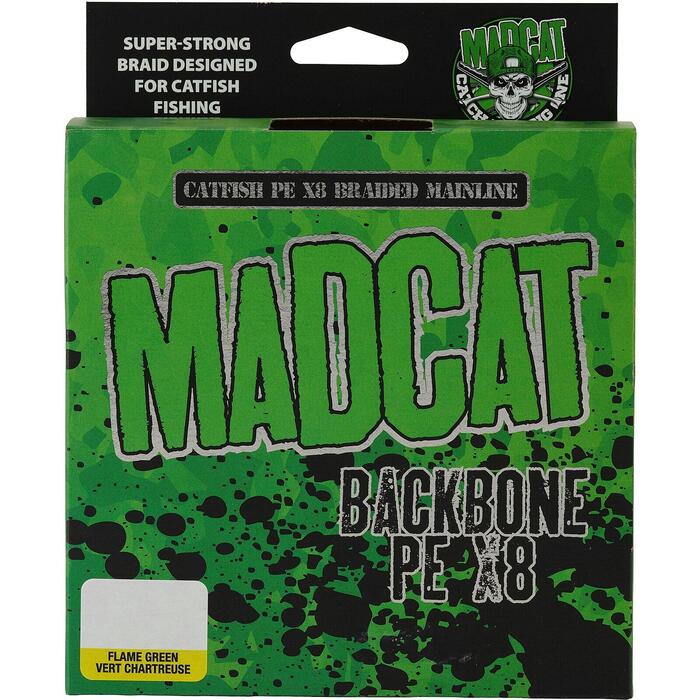 Madcat Backbone 300m 0.45mm 47.7kg Chartreuse