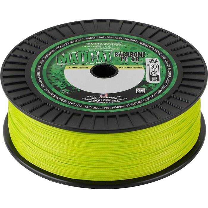 Madcat Backbone 300m 0.45mm 47.7kg Chartreuse