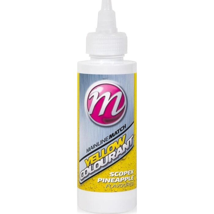 Mainline Flavoured Colourants Scopex Pineapple 100ml - Yellow