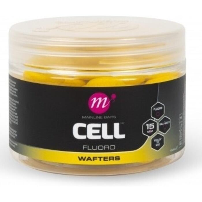 Mainline Fluoro Wafters Cell 15mm Yellow