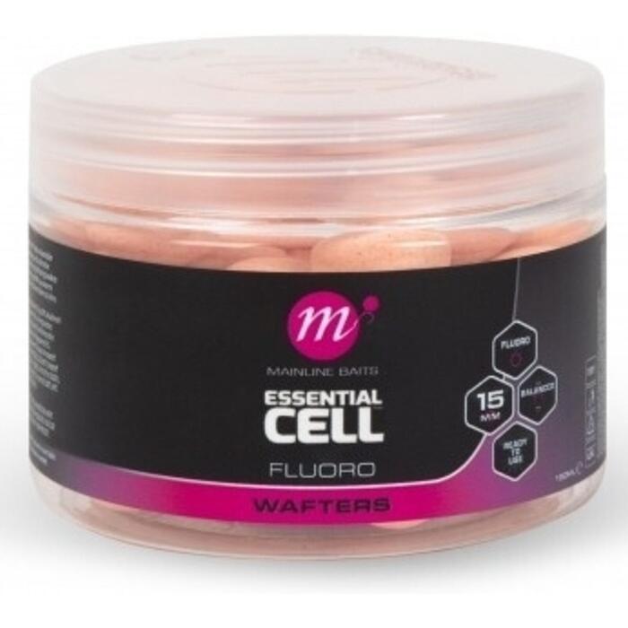 Mainline Fluoro Wafters Essential Cell 15mm Pink