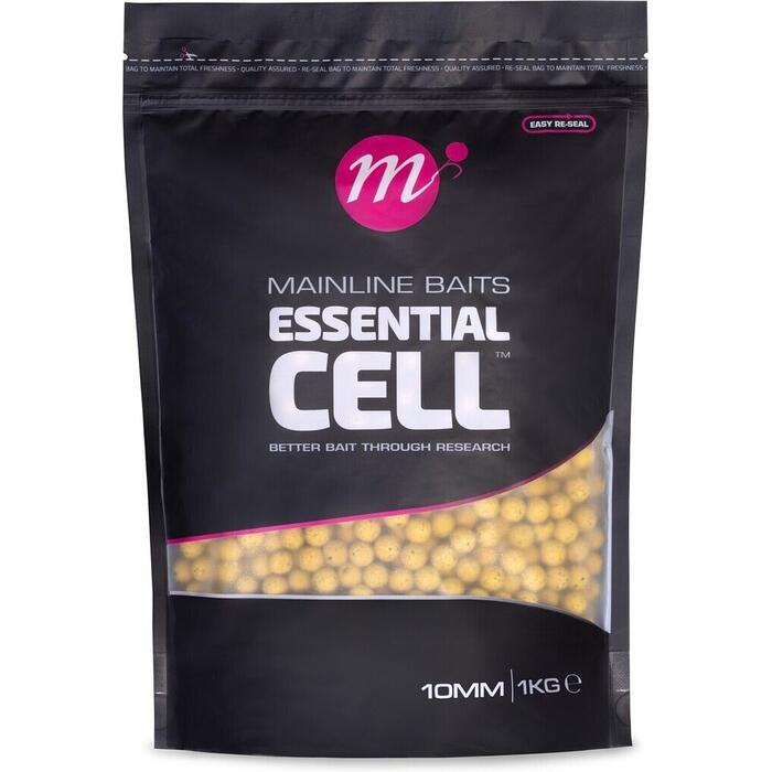 Mainline Shelf Life Boilies Essential Cell 10mm 1kg