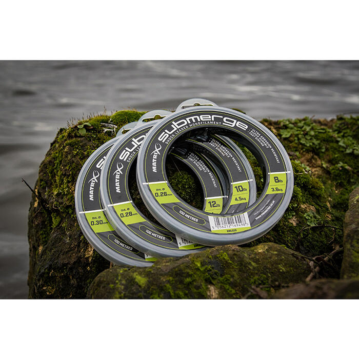 Matrix Submerge Shock Leader Monofilament 100m 0.28mm