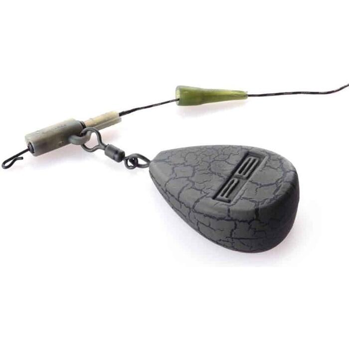 PB Products R2G Silk Ray Hit and Run Leadclip Leader 90cm Gravel