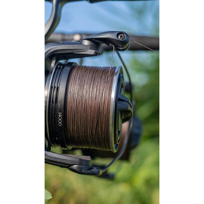 Pole Position Silkrock Braid Heavy8 Brown 1000m 0,33mm