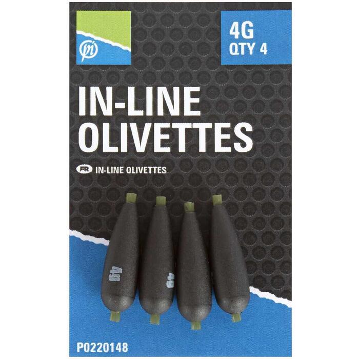 Preston Inline Olivettes 0.4gr