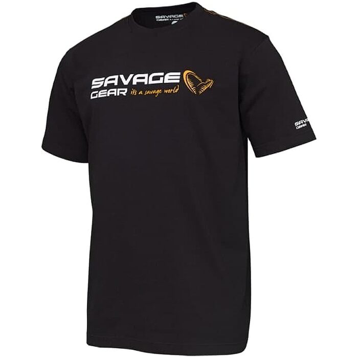 Savage Gear Signature Logo T-Shirt Black M