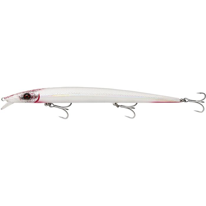 Savage Gear Barra Jerk 21cm 34gr Floating Bloody Pearl