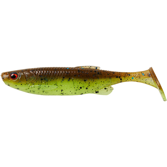 Savage Gear Fat Minnow T-Tail 7.5cm 5gr Chartreuse Pumpkin 5pcs