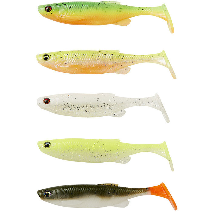 Savage Gear Fat Minnow T-Tail 7.5cm 5gr Darkwater Mix 5pcs