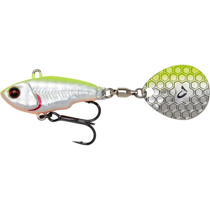 Savage Gear Fat Tail Spin NL 5.5cm 6.5gr Lemon Back Flash