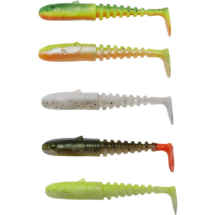 Savage Gear Gobster Shad 7.5cm 5gr Dark Water Mix 5pcs