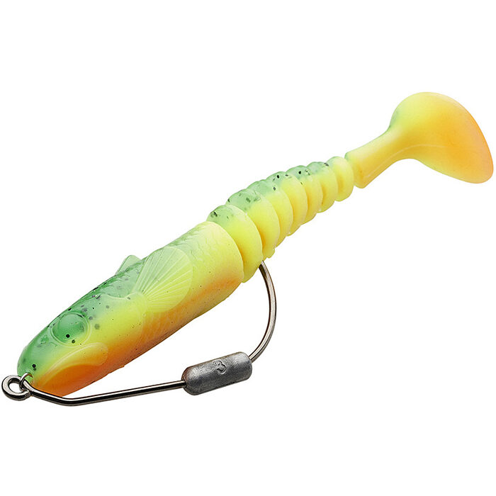 Savage Gear Gobster Shad 7.5cm 5gr Chartreuse Pumpkin 5pcs