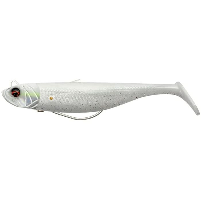 Savage Gear Minnow Weedless 10cm 16gr Sinking White Pearl 2+1