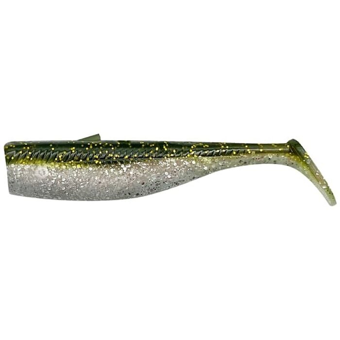 Savage Gear Minnow Weedless Tail 8cm 6gr Green Silver 5pcs