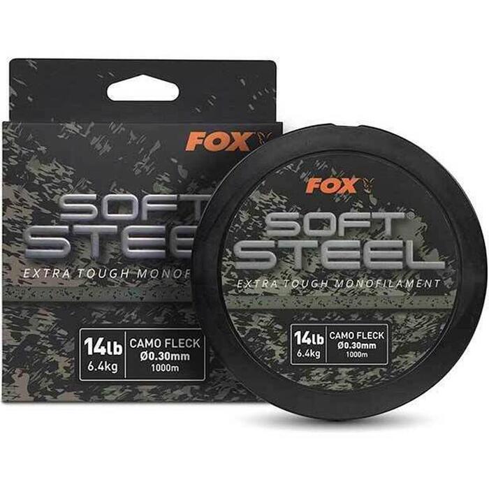 Fox Soft Steel Fleck Camo Mono 0.30mm