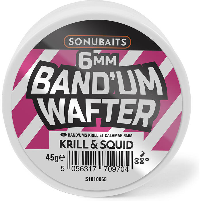 Sonubaits Bandum Wafters Krill & Squid 6mm