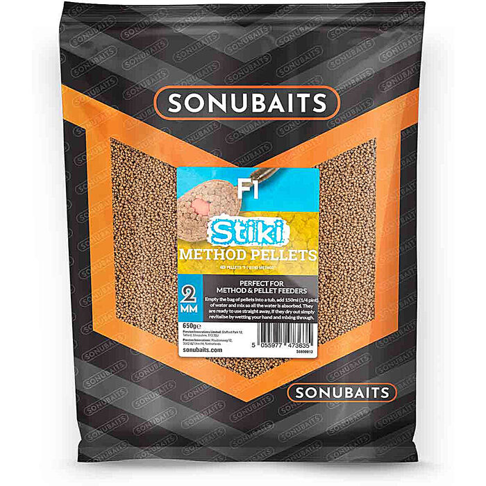 Sonubaits Stiki F1 Method Pellets 4mm