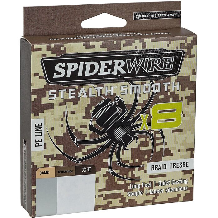 Spiderwire Stealth Smooth 8 Camo 150m 0.11mm