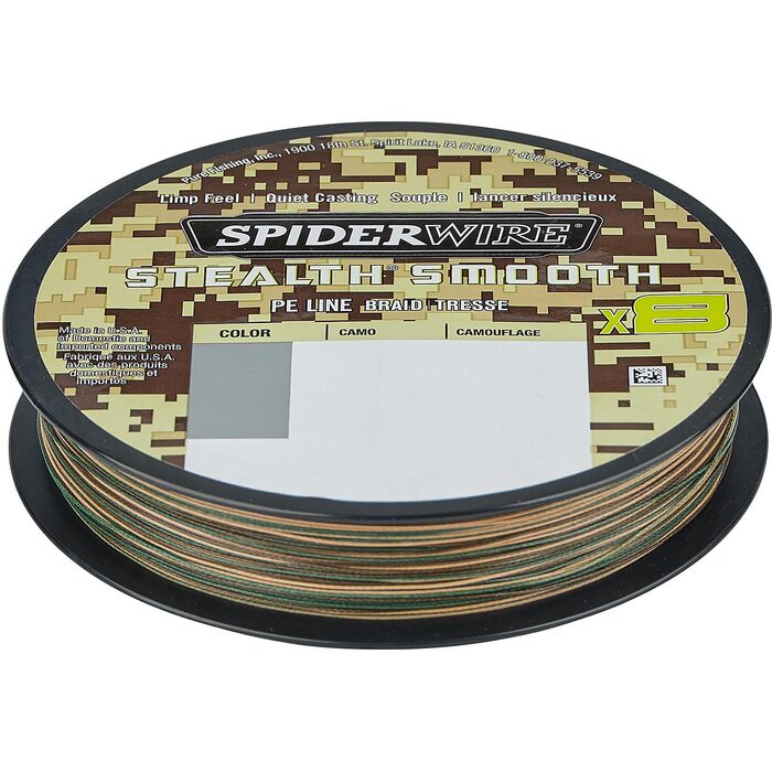 Spiderwire Stealth Smooth 8 Camo 150m 0.11mm