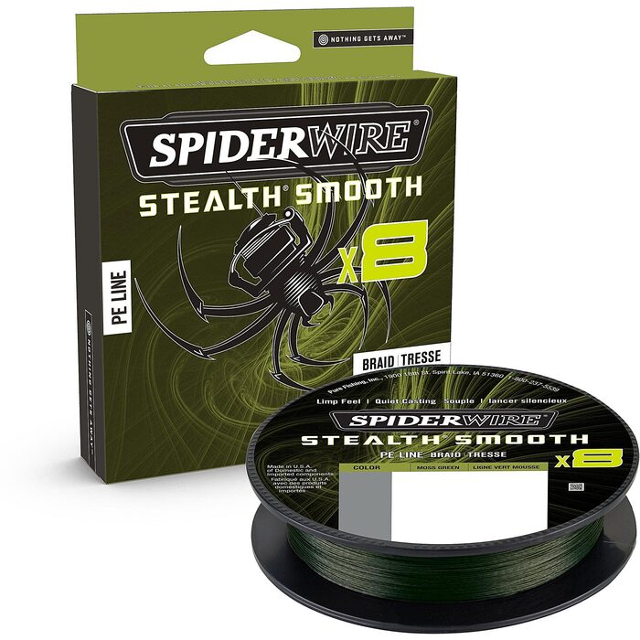 Spiderwire Stealth Smooth 8 Moss Green 150m 0.09mm