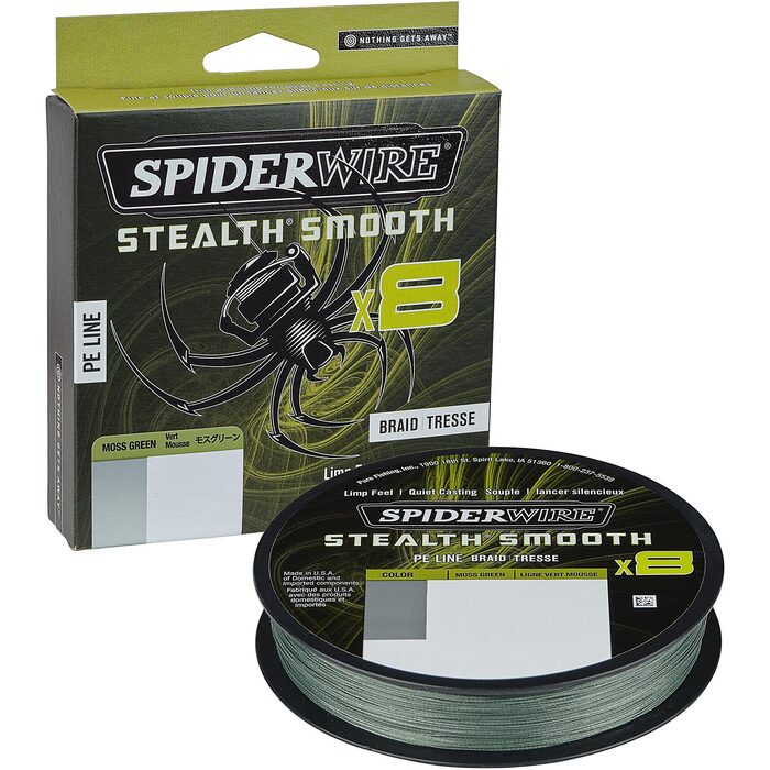 Spiderwire Stealth Smooth 8 Moss Green 150m 0.09mm