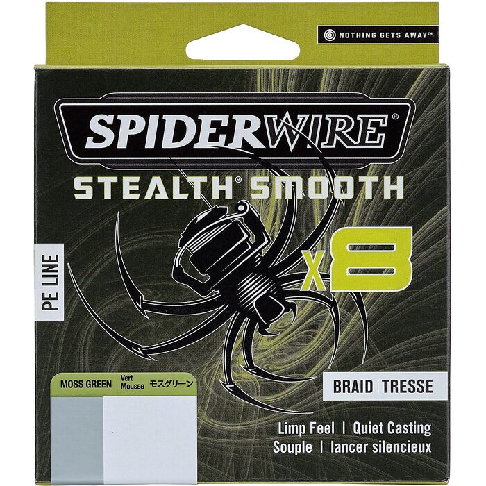 Spiderwire Stealth Smooth 8 Moss Green 150m 0.09mm