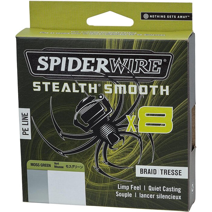 Spiderwire Stealth Smooth 8 Moss Green 150m 0.09mm