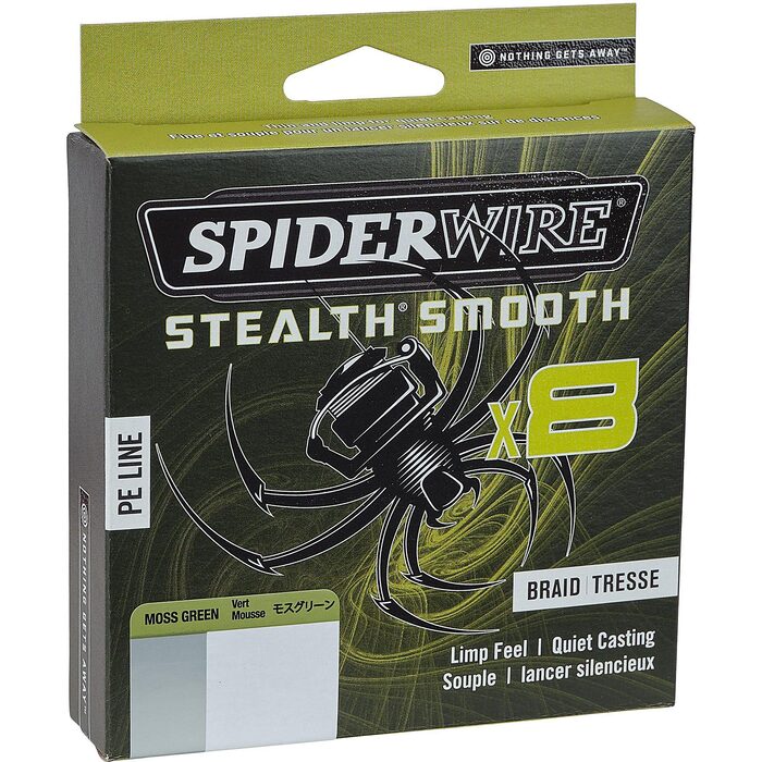 Spiderwire Stealth Smooth 8 Moss Green 150m 0.13mm