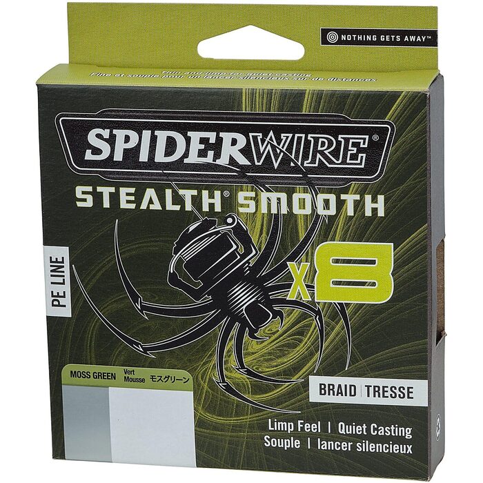 Spiderwire Stealth Smooth 8 Moss Green 300m 0.19mm