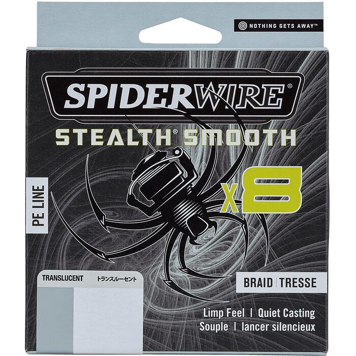 Spiderwire Stealth Smooth 8 Translucent 150m 0.06mm