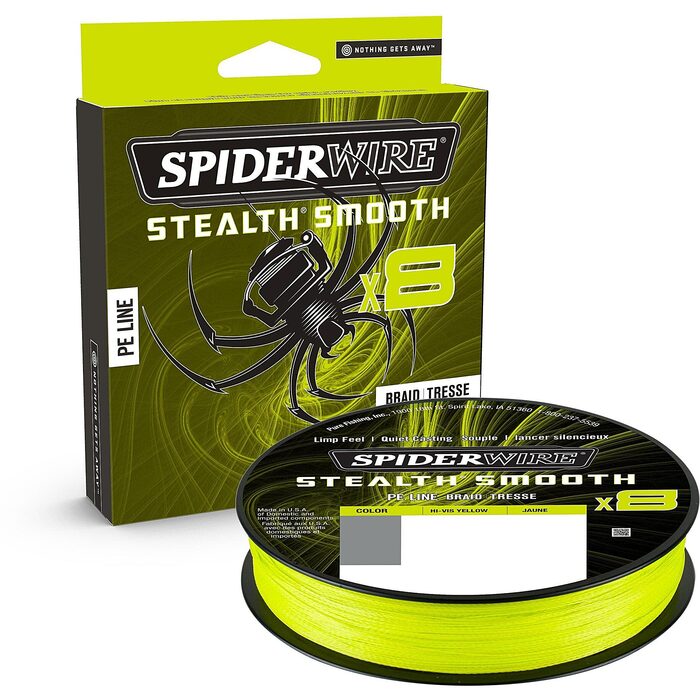 Spiderwire Stealth Smooth 8 Yellow 150m 0.06mm