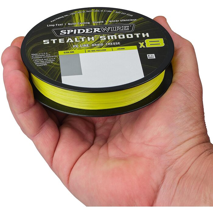 Spiderwire Stealth Smooth 8 Yellow 150m 0.06mm