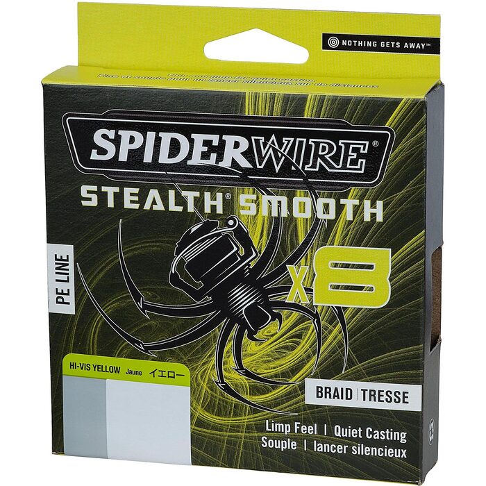 Spiderwire Stealth Smooth 8 Yellow 150m 0.23mm