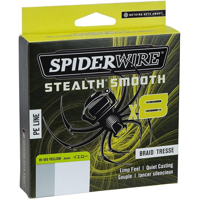 Spiderwire Stealth Smooth 8 Yellow 150m 0.23mm