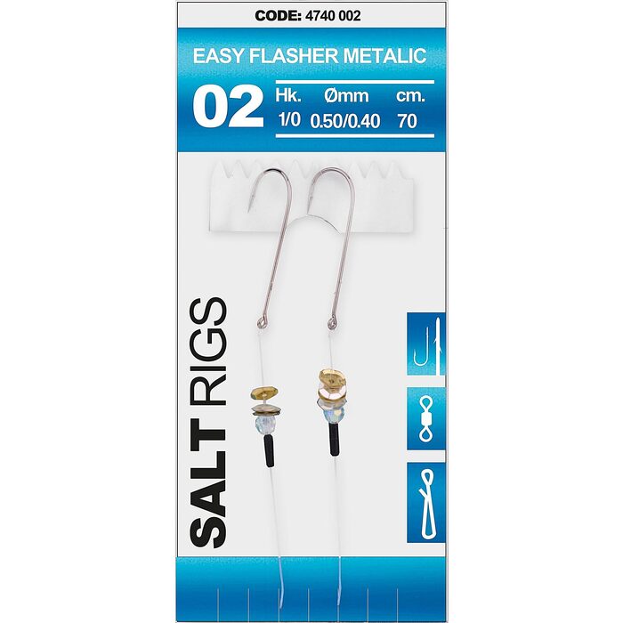 Spro Salt Rigs Easy Flasher Metalic 70cm H1-0