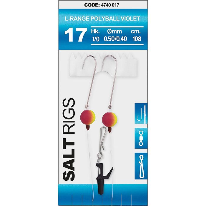 Spro Salt Rigs Long Range Polyball Violet 108cm H1-0