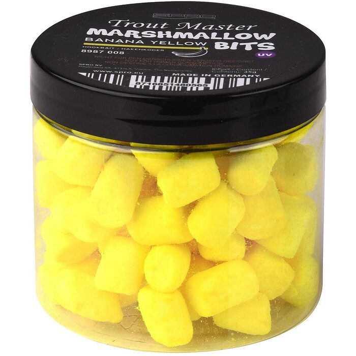 Trout Master Marshmallows Yellow Banana