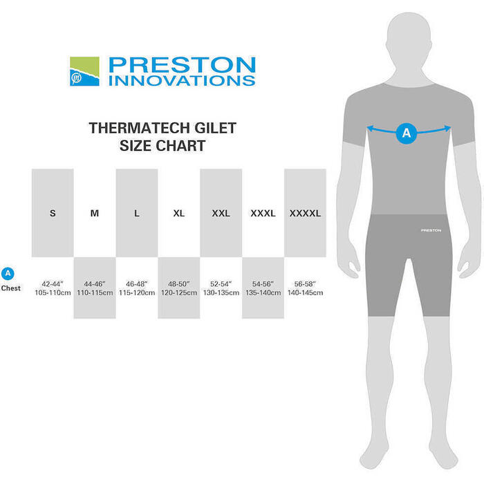 Preston Thermatech Heated Gilet Small