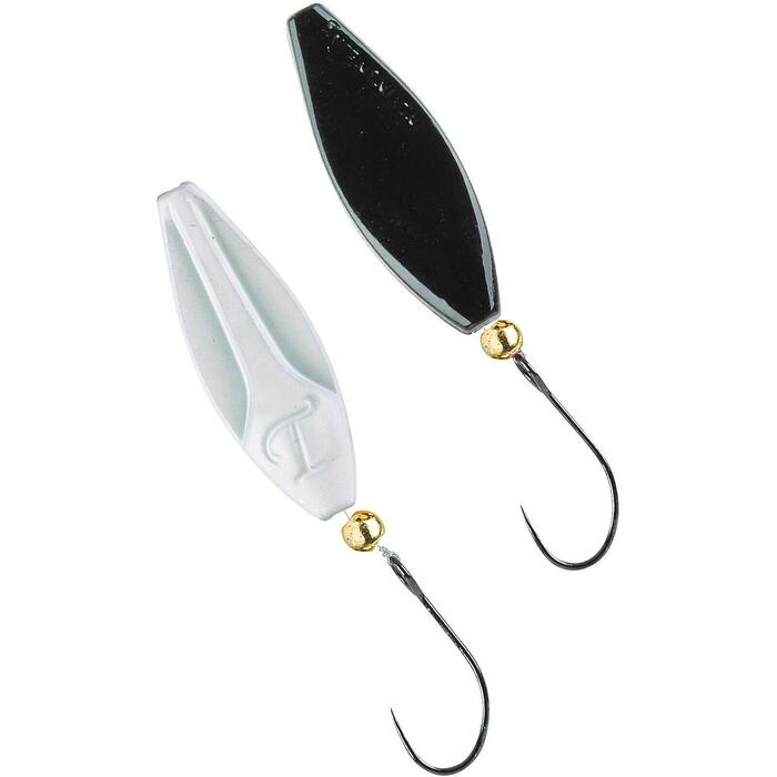 Trout Master Incy Inline Spoon 3gr Black n White