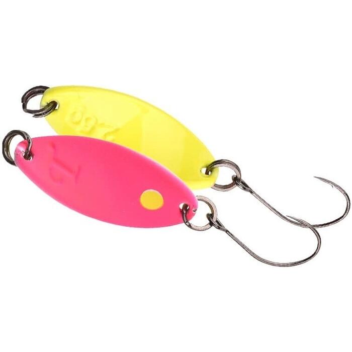 Trout Master Incy Spin Spoon 1.8gr Pink/Yellow