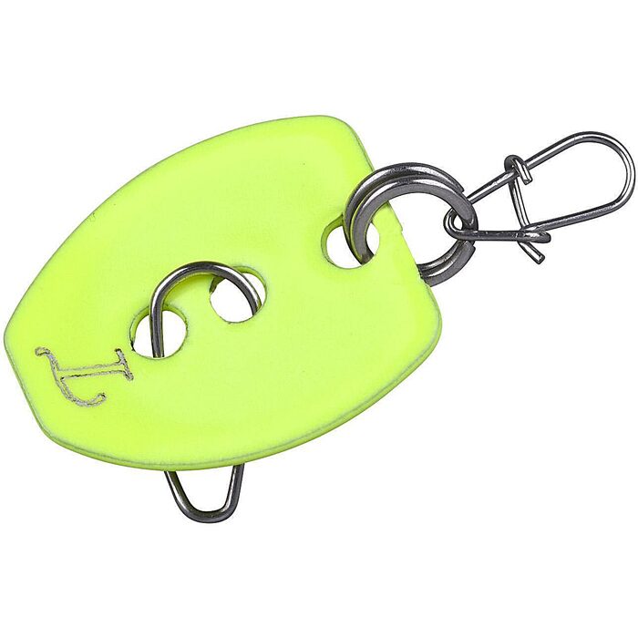 Trout Master Mini Chatter Blades 14mm UV Yellow