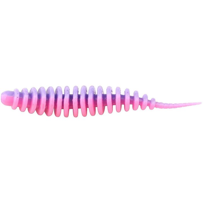 Trout Master Worm 65mm 8 Stuks Bubblegum