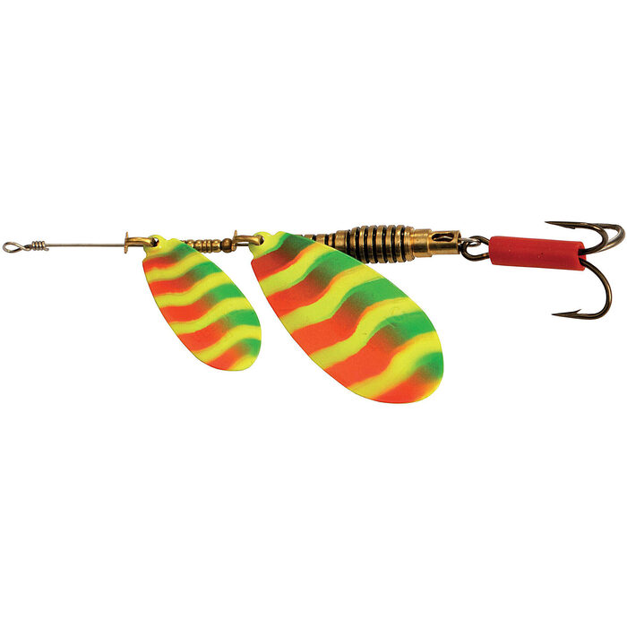 Veltic Spinner Tandem Yellow/Green/Red Maat 4+6