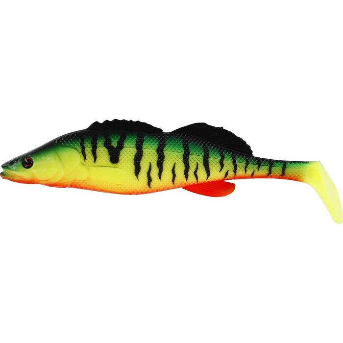 Westin ZanderTeez Shadtail 12cm 21gr Crazy Firetiger